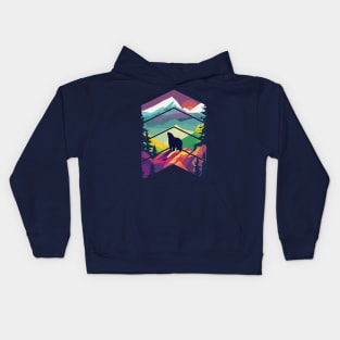 Mountain Bear Kids Hoodie